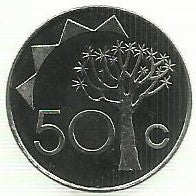 Namibia - 50 Centimos 1993 (Km# 3)