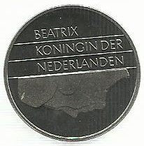 Holanda - 1 Gulden 1991 (Km# 205)