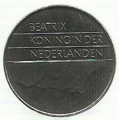 Holanda - 2 1/2 Gulden 1998 (Km# 206)