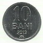 Moldavia - 10 Bani 2013 (Km# 7)