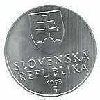 Eslovaquia - 10 Halierov 1993 (Km# 17)