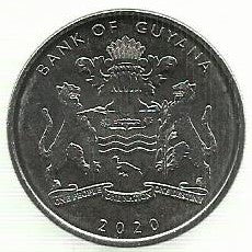 Guiana - 100 Dolares 2020 (Km# 62) 50 Anos República