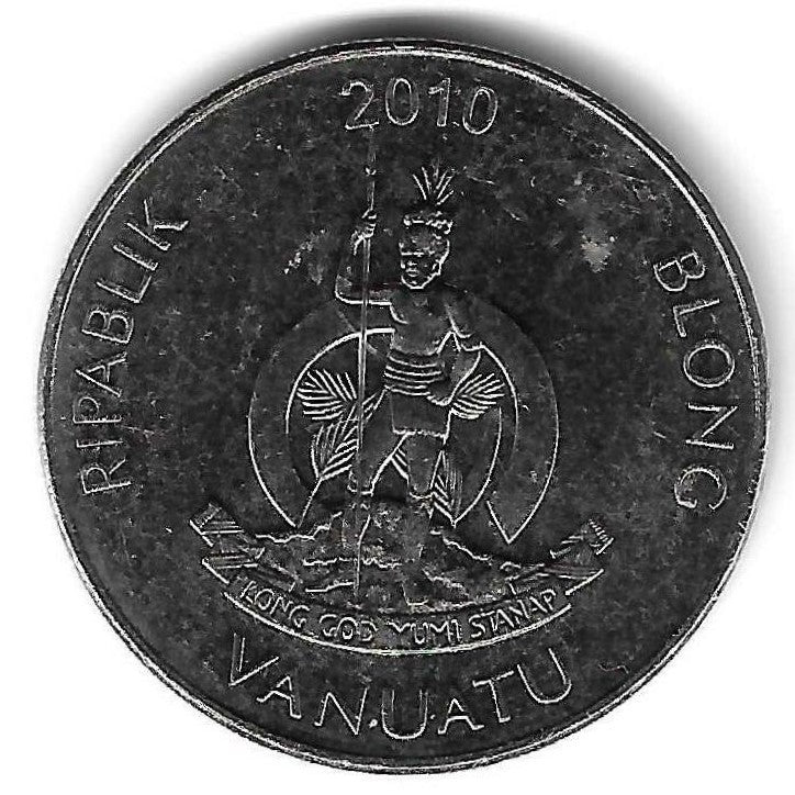 Vanuatu - 20 Vatu 2010 (Km# 7)