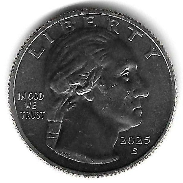 USA - 25 Cents 2025 (Km# 808) Stacey Milbern