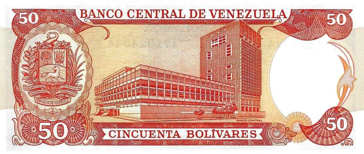 Venezuela - 50 Bolivares 1995 (# 65e)