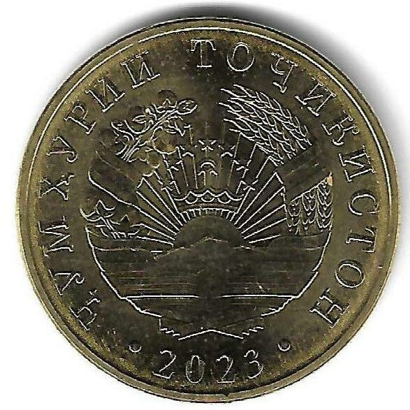Tajiquistão - 20 Diram 2023 (Km# 54)