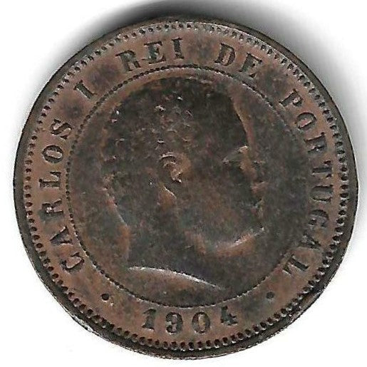 Portugal - 5 Reis 1904 (Km# 530)
