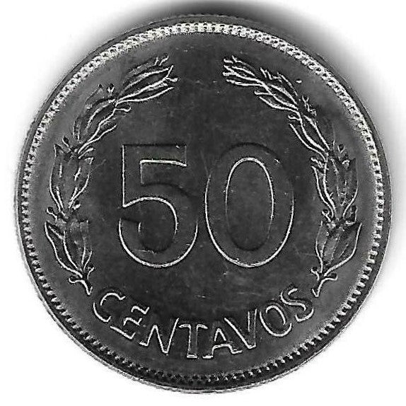 Equador - 50 Centavos 1982 (Km# 81)