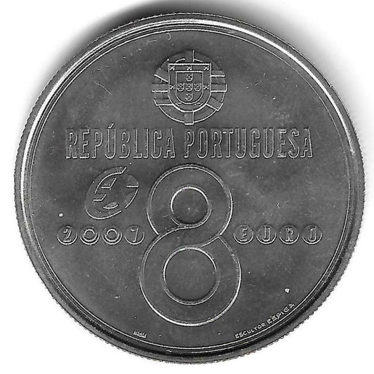 Portugal - 8 Euro 2007 (Km# 822) Passarola
