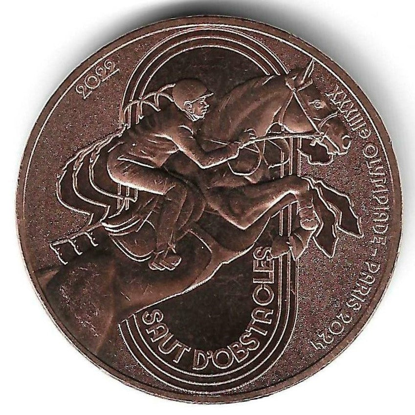 França - 1/4 Euro 2022 (Km# 3164) Hipismo