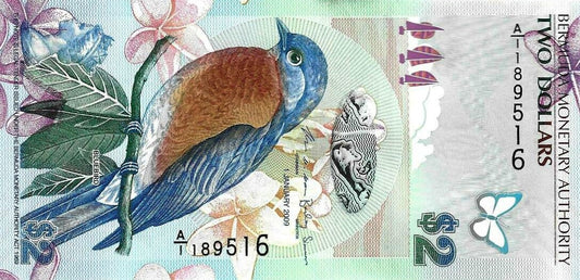 Bermudas - 2 Dolares 2009 (# 57)