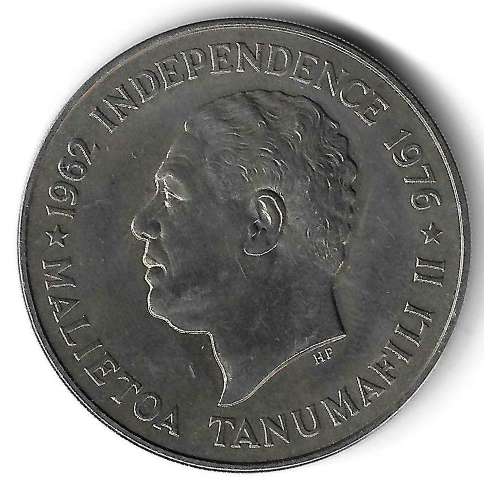 Samoa - 1 Tala 1976 (Km# 20) Bicentenário