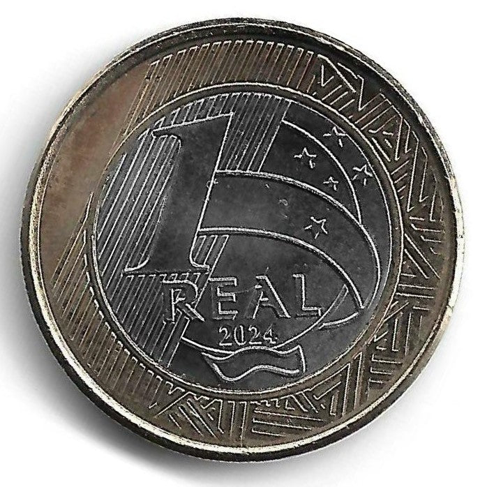 Brasil - 1 Real 2024 (Km# 738) 30 Anos Real