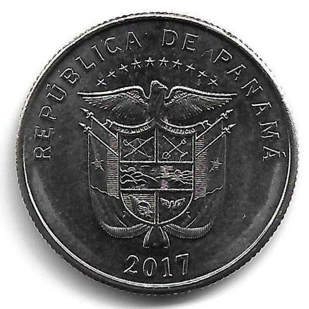 Panama - 1/4 Balboa 2017 (Km# 128)