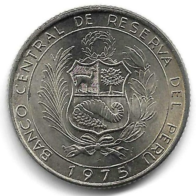 Peru - 5 Soles 1975 (Km# 267)