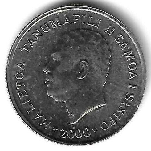 Samoa - 5 Sene 2000 (Km# 14)