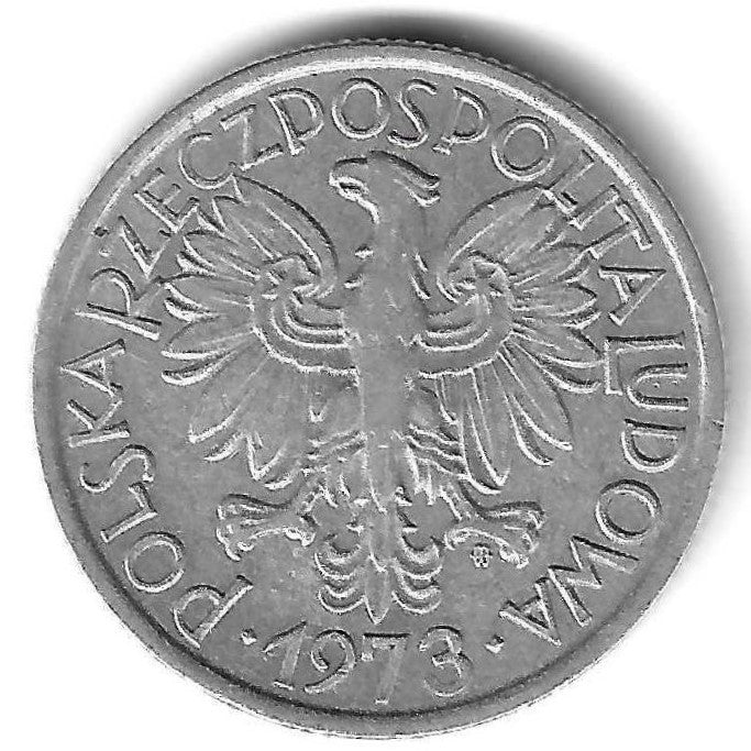 Polonia - 2 Zlotys 1973 (Km# 46)