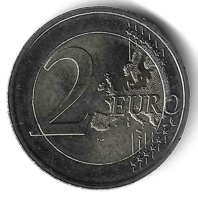 Estonia - 2 Euro 2025 (Km# ..) Linguagem escrita