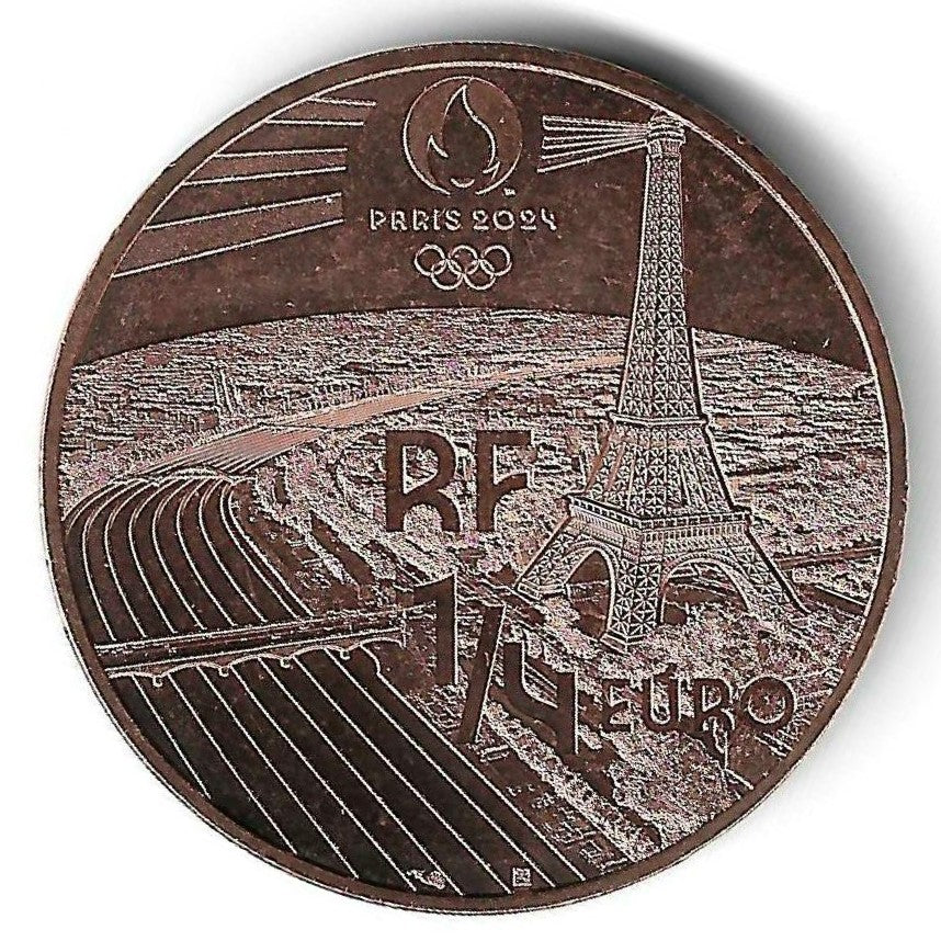 França - 1/4 Euro 2022 (Km# 3164) Hipismo