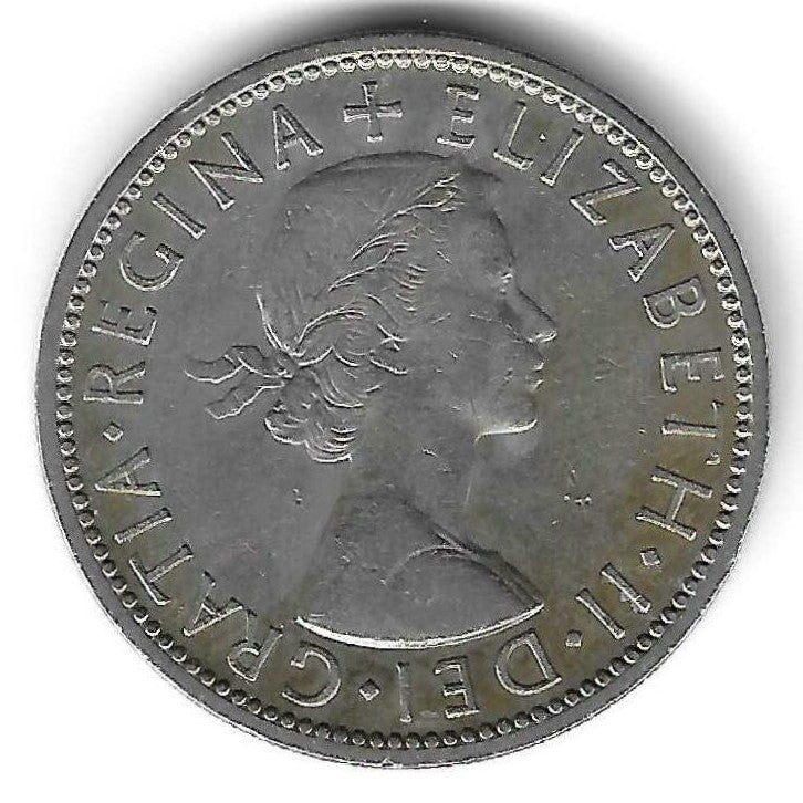 Inglaterra - 2 Shillings 1956 (Km# 906)