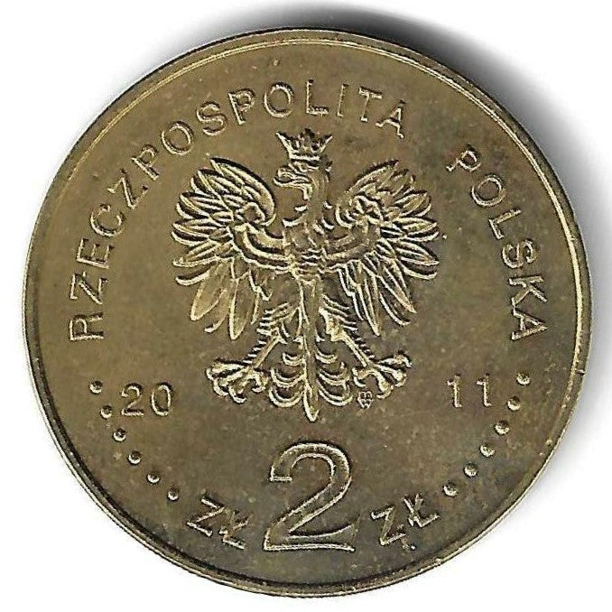 Polonia - 2 Zlote 2011 (Km# 795) Europa s/Barreiras