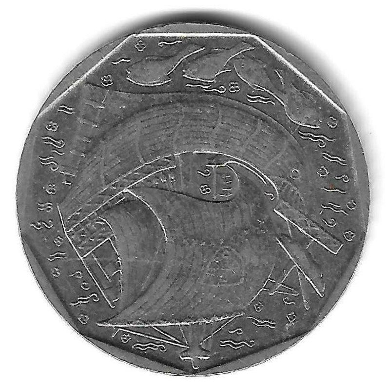 Portugal - 50$00 1986 (Km# 636)