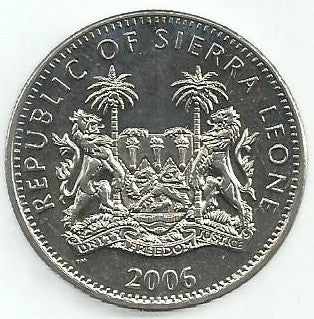 Serra Leoa - 1 Dolar 2006 (Km# 312) Dromedario