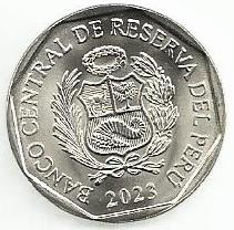 Peru - 1 Sol 2023 (Km# ..) Jose de la Mar y Cortazar