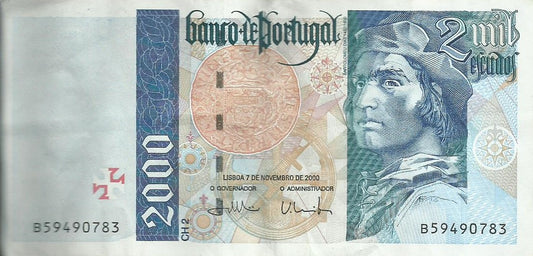 Portugal - 2000$00 2000 (# 189d)