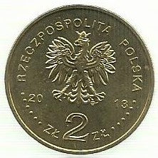 Polonia - 2 Zlote 2013 (Km# 864) Warta Poznan