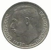 Luxemburgo - 1 Franco 1980 (Km# 55)