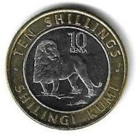 Quenia - 10 Shillings 2018 (Km# 47)