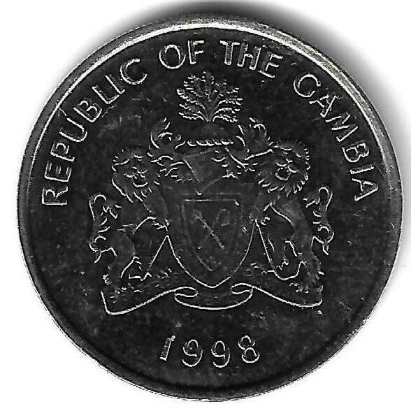 Gambia - 25 Bututs 1998 (Km# 57)