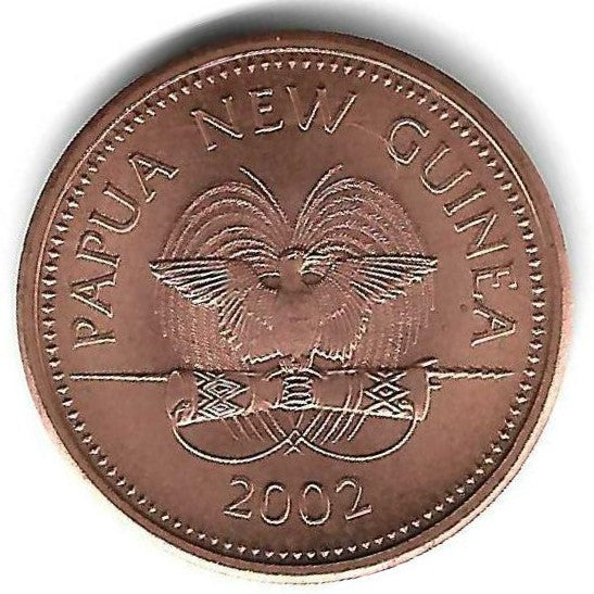Papua Nova Guiné - 2 Toea 2002 (Km# 2)