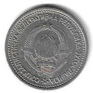 Jugoslavia - 1 Dinar 1965 (Km# 47)
