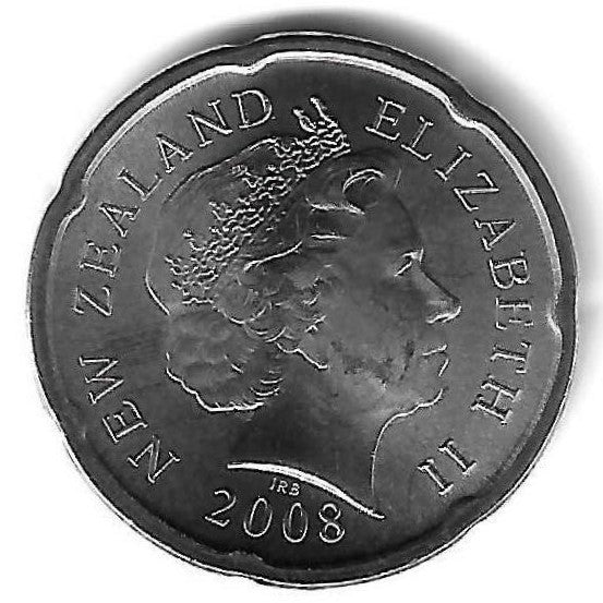 Nova Zelandia - 20 Centimos 2008 (Km# 118a)