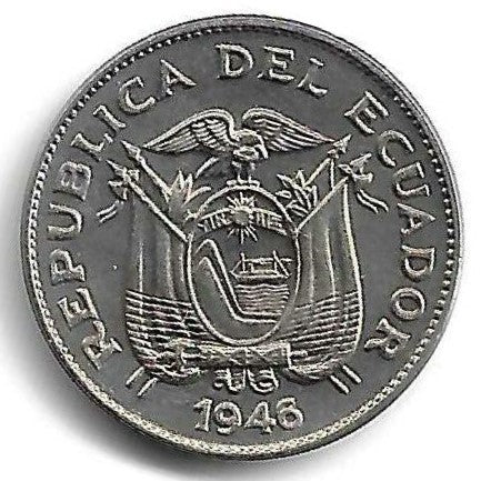 Equador - 5 Centavos 1946 (Km# 75b)