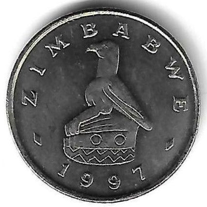 Zimbabwé - 5 Centimos 1997 (Km# 2)