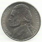 USA - 5 Cents 1999 (Km# a192)