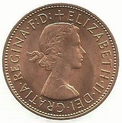 Inglaterra - 1 Penny 1967 (Km# 897)