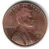 USA - 1 Cent 2010 (Km# 468)
