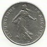 França - 1/2 Franco 1966 (Km# 931.1)