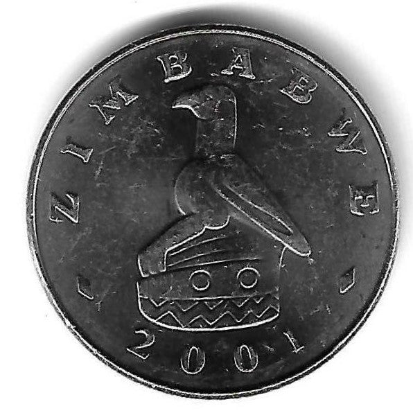 Zimbabwé - 20 Centimos 2001 (Km# 4a)