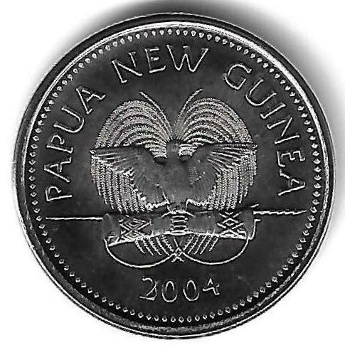 Papua Nova Guiné - 5 Toea 2004 (Km# 3a)