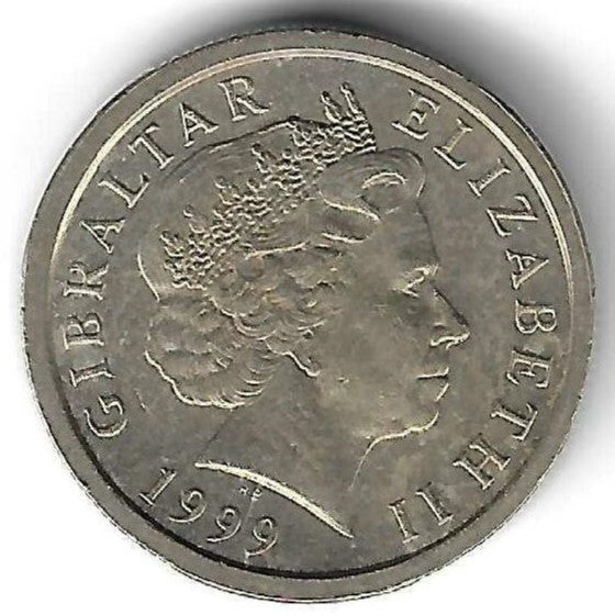 Gibraltar - 1 Libra 1999 (Km# 869)
