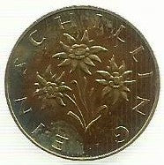 Austria - 1 Schilling 1974 (Km# 2886)