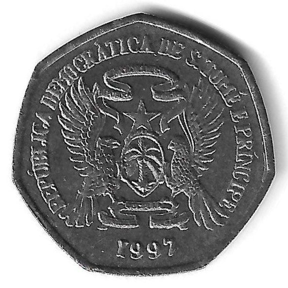 S.T. Principe - 500 Dobras 1997 (Km# 89) Fao