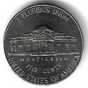 USA - 5 Cents 2018 (Km# 381)
