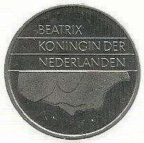 Holanda - 1 Gulden 2000 (Km# 205)