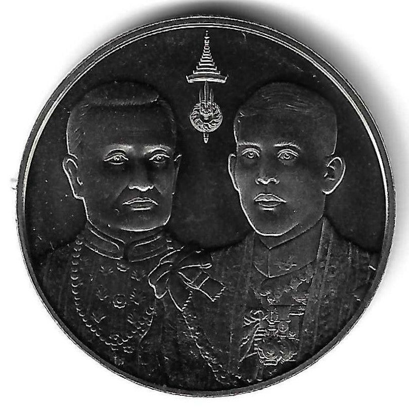 Tailandia - 20 Bath 2025 (Km# ..) Rama I e Rama X